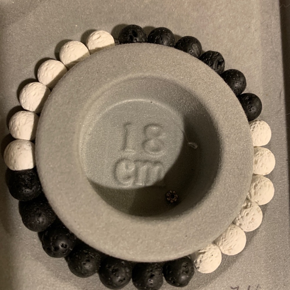 Lava beads bracelet